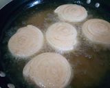 A picture of step 4 of Pinwheel Bread "saganoti".