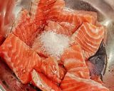Foto langkah ke 3 dari resep Salmon Mentai Rice🍣.