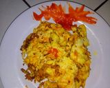 Foto langkah ke 3 dari resep Omelet tahu telur wortel.