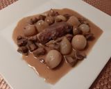 Coq au vin - a francia vörösboros kakaspörkölt lassú főzőben recept fázis 3 fotója