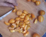 A picture of step 1 of CAPE GOOSEBERRY RELISH (RASBHARI CHUTNEY).