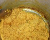 A picture of step 2 of Turkey Meat Egusi Soup with Eba.