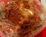 A picture of step 9 of Vegan kimchi.