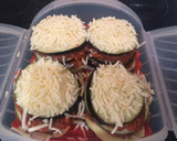 Foto del paso 8 de la receta: Moussaka de berenjena, patata y boloñesa vegetariana en estuche Lékué