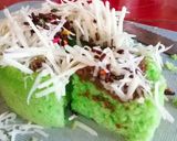 Foto langkah ke 5 dari resep Bolu Pandan Kukus.