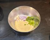A picture of step 2 of Soya Flour Thalipeeth.