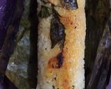 Foto langkah ke 3 dari resep Nasi liwet bakar isi ayam suwir pedas.