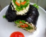 Hình bước làm 4 của món [DIET] Cơm cuộn Hàn Quốc healthy