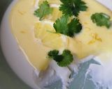 Foto do passo 5 de Panna cotta de coco, limão e coentro