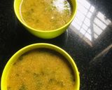 A picture of step 3 of Sprouted horse gram + palak soup weight loss recipe.