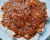 Foto langkah ke 3 dari resep Tahu Kukus Saus Terong.