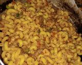 A picture of step 15 of Tikka chicken macroni.