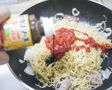 【俠飯料理】伪拿坡里義大利麵的食譜步驟4照片