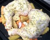 Foto langkah ke 4 dari resep Ayam Panggang Oven ~Enak ! (butter, oregano, parsley).