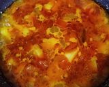 A picture of step 5 of Batata Nu Shaak (Gujarati Style Potato Sabzi).