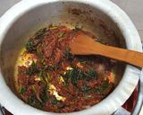 A picture of step 2 of Coconut lentils.