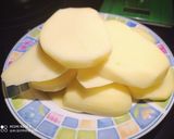 Foto del paso 3 de la receta: Montaditos de Patata y Pulpo con Mojo de Tomate Y Frutos Secos - Olla GM -