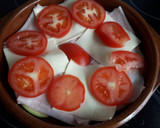 Foto del paso 5 de la receta: Flor de berenjena rellena