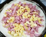 Foto del paso 2 de la receta: Tarta de jamón y queso 🤤
