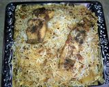 A picture of step 18 of Fish biryani.