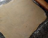 A picture of step 3 of Layered dublan.