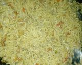 A picture of step 6 of Egg sauce Indomie.