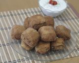 Rántott cukkini mozzarellával töltve recept fázis 4 fotója