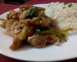 A picture of step 20 of Mongolian Chicken.