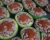 Foto del paso 5 de la receta: Zapallitos verdes rellenos