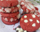 Foto del paso 8 de la receta: Cookies Red Velvet o Terciopelo Rojo craqueladas o no