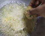 A picture of step 3 of Cabbage vada with Banana flour.