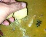 Gambar langkah 5 resipi Sup Ayam Mamak.
