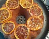 A picture of step 10 of Orange Cake with Caramelized Orange Slices.