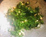 A picture of step 3 of Dill Dal sabji.