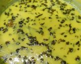 A picture of step 5 of Methi Leaves Kadhi.
