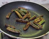 A picture of step 7 of Stuffed Lady's Finger Fry.