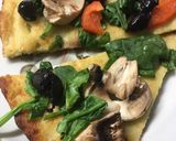 A picture of step 6 of Keto Friendly Pizza.