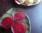 A picture of step 3 of Beets Smoothie.