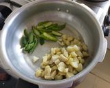 A picture of step 1 of Sabudana Khichdi Fasting special.