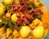 Foto langkah ke 3 dari resep Gulai kacang panjang.