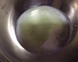 A picture of step 1 of Rose shrikhand.