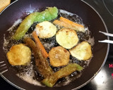 Foto del paso 4 de la receta: Verduras en tempura con miel