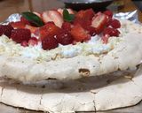 Pas rețetă Pavlova cake 5 fotografie