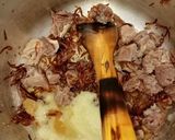 A picture of step 3 of Beef Biryani.