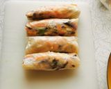 A picture of step 5 of Hanoi Fried Spring Rolls (Nem Rán Hà Nội).