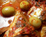 Foto del paso 18 de la receta: Tajine de besugos a la lima encurtida con tomate y olivas