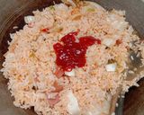Foto langkah ke 2 dari resep Kimchi Bokkeumbap / Nasi Goreng Kimchi.