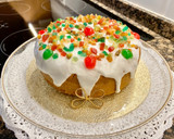 Foto del paso 10 de la receta: Pastel con sabor a Panettone (Cake with Panettone flavor)