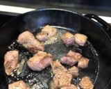 Foto del paso 2 de la receta: Cubos de Res ahogados en Vino Tinto
