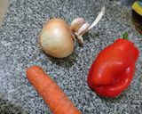 Foto del paso 1 de la receta: Salteado de cerdo con fideos